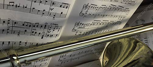Brass Trombone and Classical Music 390