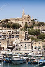 View of Mgarr port