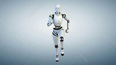 Running cyborg