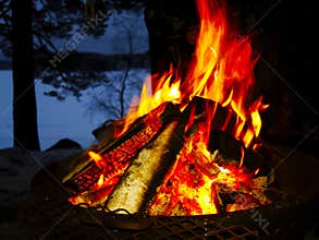 Camp fire