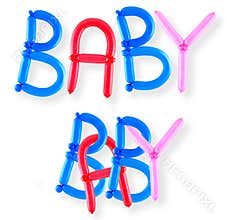 Balloon word baby