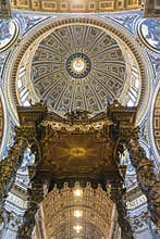 St Peter's Basilica (inside)