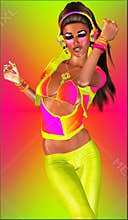 Dancer with Headphones