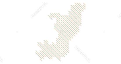 Diagonal Motion Design Builds the Congo Map Silhouette