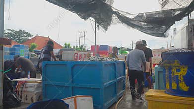 Badung, Bali, Indonesia - April 21, 2026: Balinese Fishermen