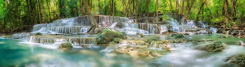 Level 6 of Huaimaekamin waterfall