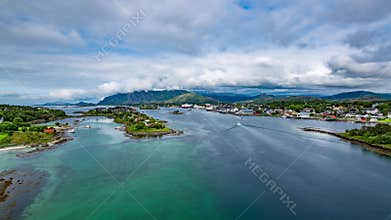Bronnoysund Norway timelapse