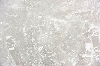 Ice Patterns on Skating Rink