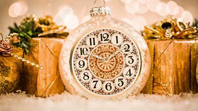 Christmas clock