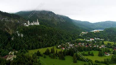 Neuschwanstein Castle Bavarian Alps Germany