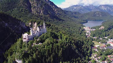 Neuschwanstein Castle Bavarian Alps Germany