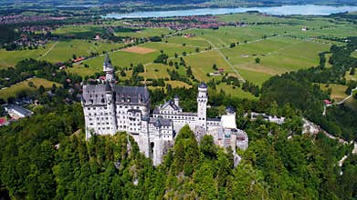 Neuschwanstein Castle Bavarian Alps Germany