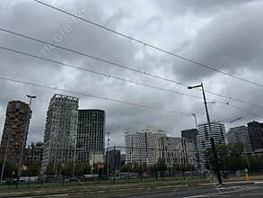 Amsterdam Zuid High Rise Buildings in Business District