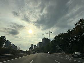 A10 Ring Amsterdam Zuid East Highway Business District Amstelveen Schiphol