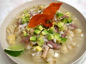 Pork Pozole-Mexican Food