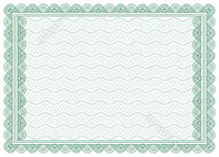 Certificate Border Letter