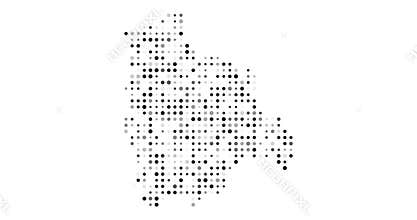 Flowing Circles Depicting the Bolivia Geographic Map Video
