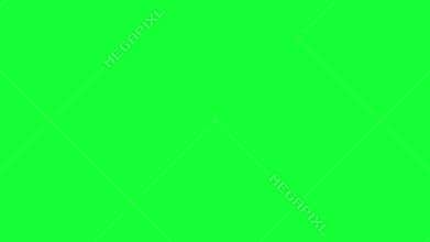 2D Cartoon Explosion Animation - Hand-Drawn Stylized Smoke Burst (Green Screen)