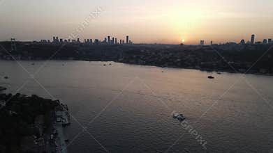Istanbul Bosphorus Sunset