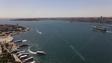 Istanbul Bosphorus Traffic