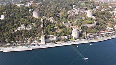 Rumelian Castle from Istanbul Bosphorus