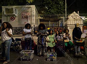people enjoying the 2026 Bilbao festivities