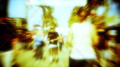 Time Lapse through midway at County Fair