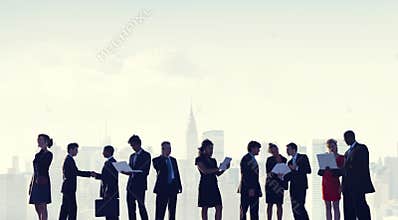 Business People Collaboration Team Teamwork Professional Concept