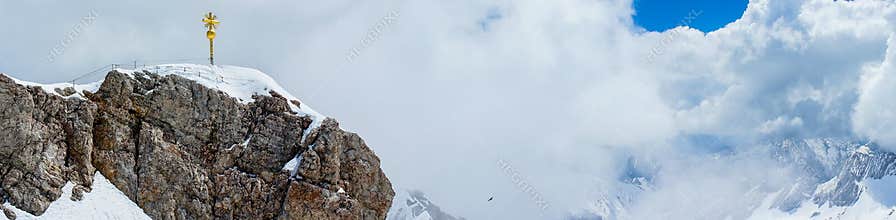Zugspitze, the higest mountain in Germany