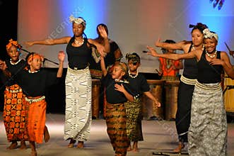 African American Youth Dancers
