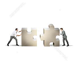 Teamwork and partnership concept