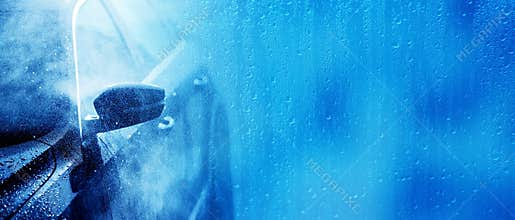 Car Wash Banner Concept