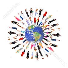 People on earth