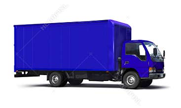 Blue truck