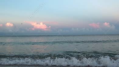 Early Morning Sea Waves