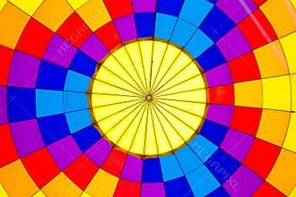 Hot air balloon background pattern