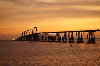 Puente sobre el lago de Maracaibo