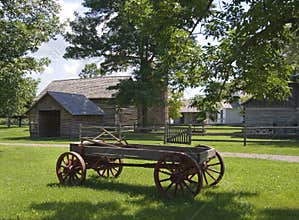 Horse Drawn Farm Wagon