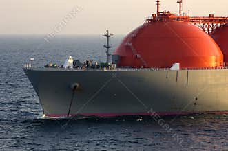 Oil and gas industry - LNG tanker