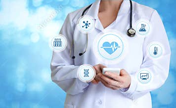 The doctor offers to check the health of.
