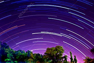 Star trails