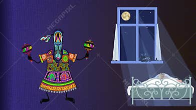 African ethnic baby dream