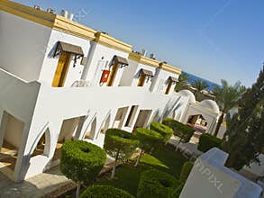 Egyptian tourist hotel complex
