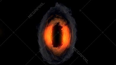 Portal of TeleportationPortal to move in space-time. 3d rendering