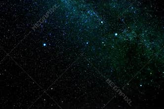 Stars and galaxy outer space sky night universe background