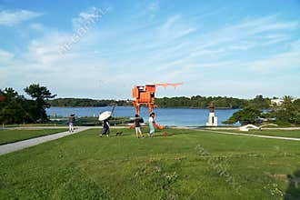 Scenery of Tokiwa Park