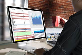 work hard Data Analytics Statistics Information Business Technol