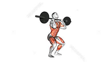 Power clean exercise