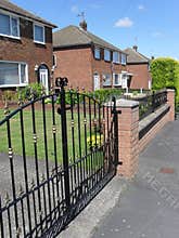 Uk house gate