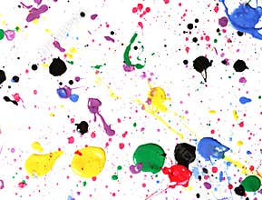 Paint splatter